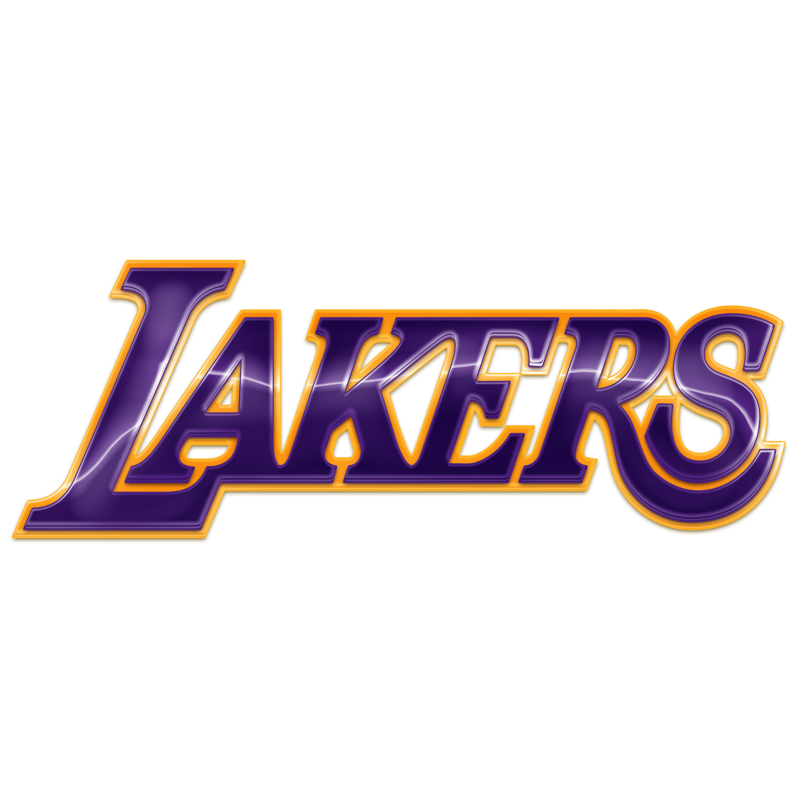 Los Angeles Lakers Crystal Logo iron on paper